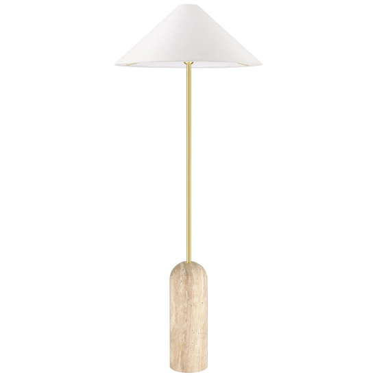 Lampa stojąca LOXLEY F01463BR-WH CosmoLight - zdjęcie dodatkowe 1