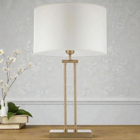 Lampa stołowa ATHENS T01750BR-WH CosmoLight - zdjęcie dodatkowe 1