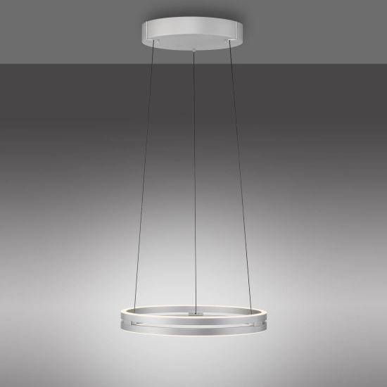 Lampa wisząca Pure E-loop Aluminium 2550-95 Paul Neuhaus - zdjęcie dodatkowe 8