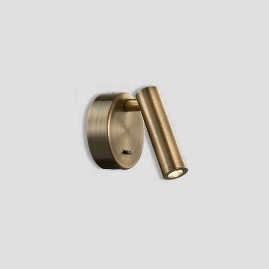 Lampa ścienna Mantra Prea Antique Brass 6077MA - zdjęcie produktu