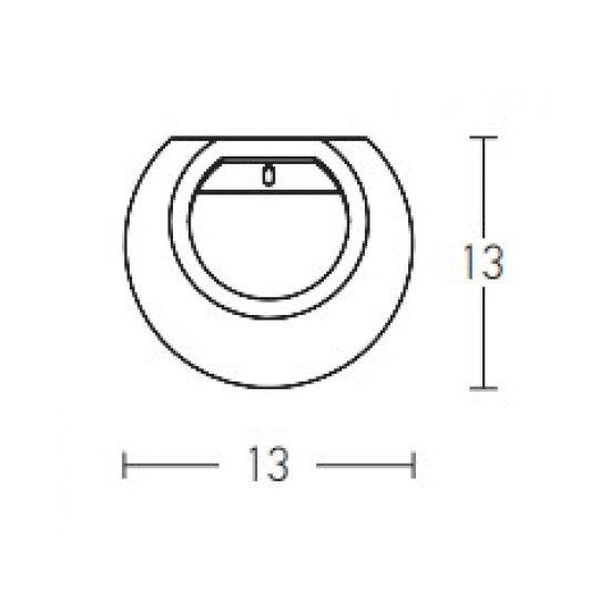 180021 WALL LIGHT CONCRETE 1XG9 Zambelis Lights