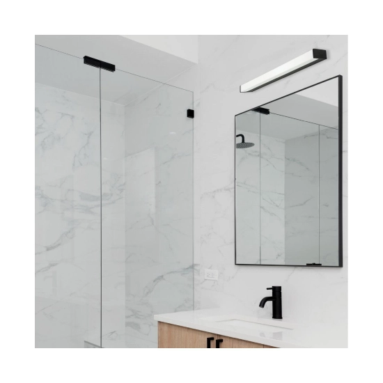 180041-B WALL LIGHT 16W 3000K BLACK IP44 Zambelis Lights