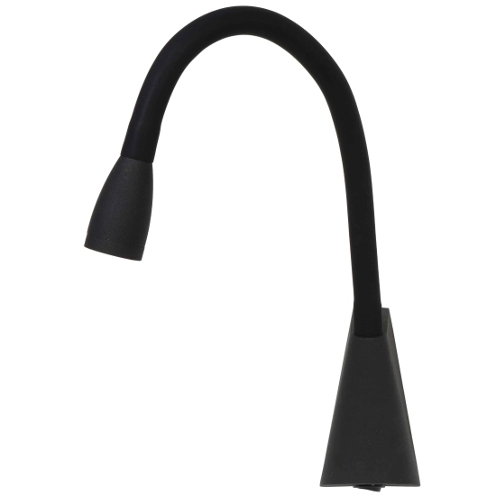 GALEN-LED Kinkiet LED 1x3W 3000K czarny 18294/03/30 Lucide - zdjęcie dodatkowe 2