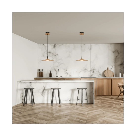19150 PENDANT LIGHT WOOD LED 6W 3000K Zambelis Lights