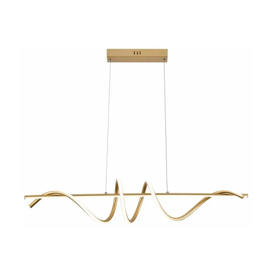 Lampa wisząca Serpent złoty malowany 339701-09 Reality