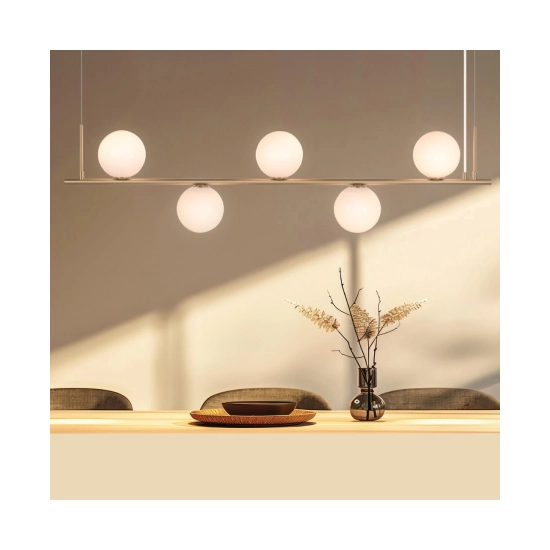 1998 PENDANT LIGHT 5XE14 GOLD FOR INDOOR USE Zambelis Lights