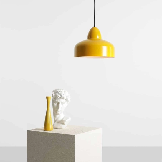 LAMPA WISZĄCA COMO mustard 946G14 Aldex - zdjęcie produktu