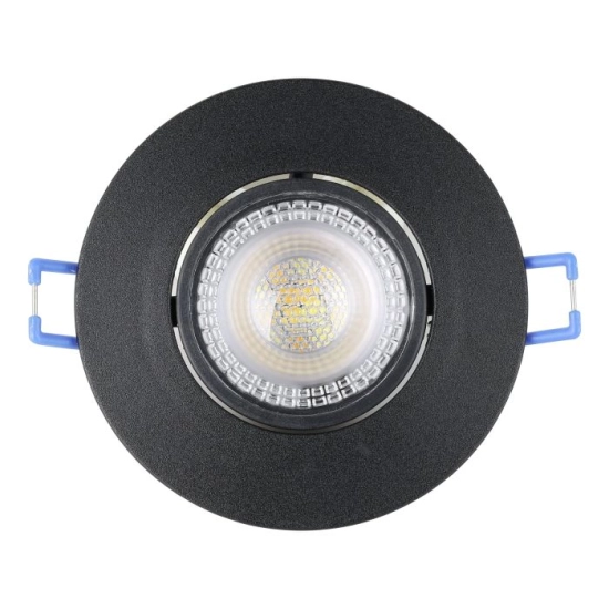 GEDREZ Oprawa do zabudowy zestaw 5XLED-CCT Ø90 Czarny 300189 EGLO