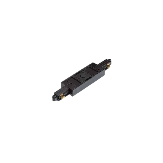 1F łącznik wzdłużny długi z opcją zasilania czarna 230V R12264 Rendl light studio