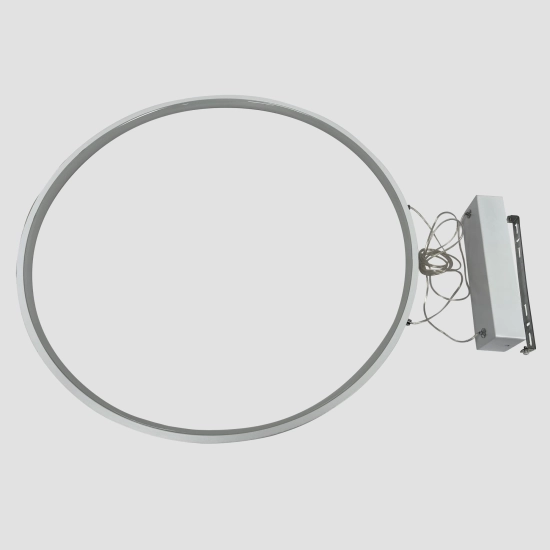 Mirror wisząca mała biała LP-999/1P S WH LIGHT PRESTIGE