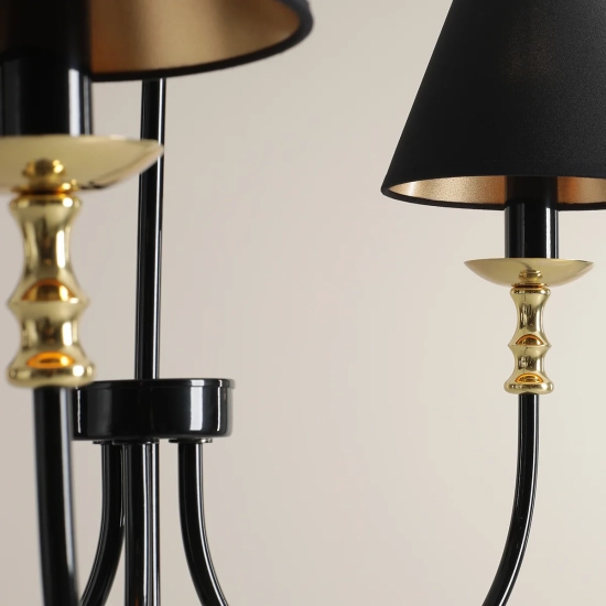 ROMA 3 CZARNY 1118E1 Elegancki żyrandol Aldex - zdjęcie dodatkowe 2