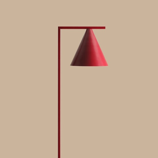 Bordowa lampa podłogowa FORM FLOOR RED WINE 1108A15 Aldex - zdjęcie dodatkowe 3