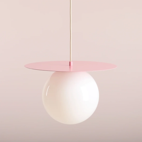 Lampa wisząca LOOP BABY PINK L 1125G18_L Aldex - zdjęcie dodatkowe 3