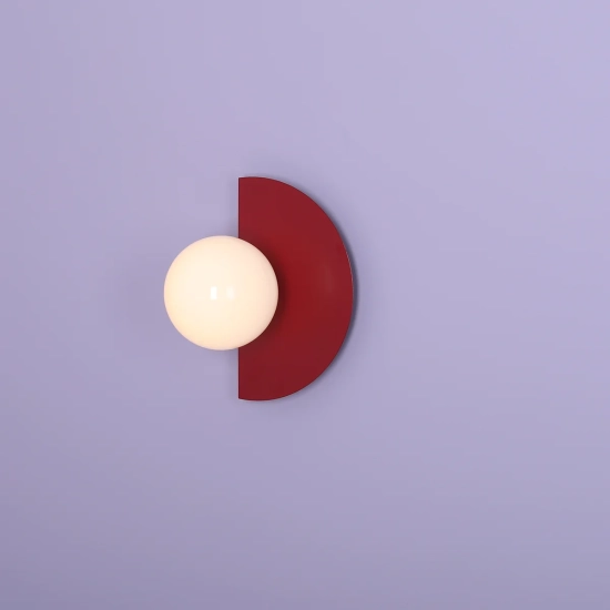 Lampa ścienna LOOP WALL RED WINE 1125C15 Aldex - zdjęcie produktu