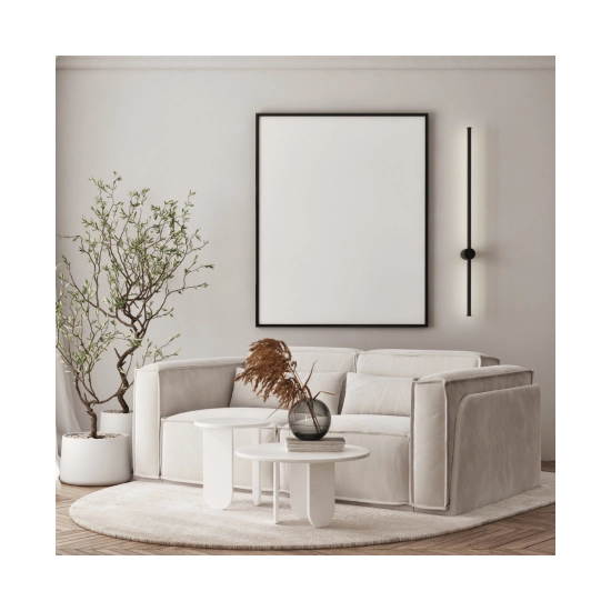 20116 LED WALL LAM 20W 3000K ALUMINIUM BLACK MATT Zambelis Lights