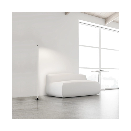 20123 LED FLOOR 20W 3000K ALUMINIUM BLACK Zambelis Lights