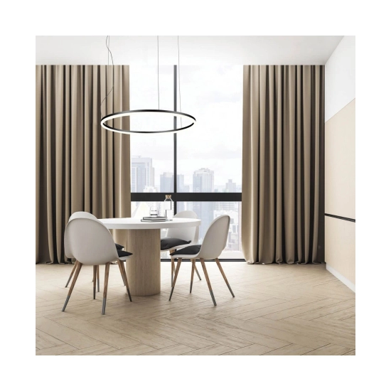 20264 84W LED PENDANT LIGHT 83W 3000K ALUMINIUM & ACRYLIC BLACK Zambelis Lights