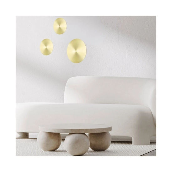 20349 SCONE LED 3000K 6W BRUSHED BRASS Zambelis Lights