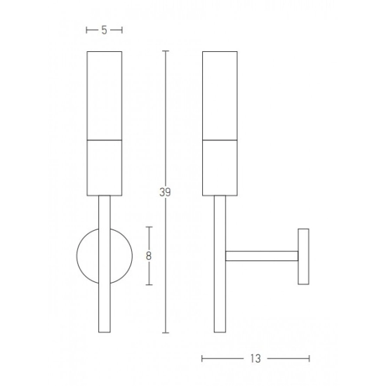 20352 WALL LIGHT 1XG9 MAX 9W MARBLE-GLASS GOLD MATT Zambelis Lights