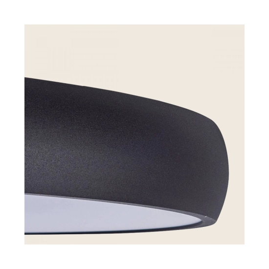 2052 PENDANT LIGHT 50W 3000K ALUMINUM & ACRYLIC MATT BLACK FOR INDOOR SPACES Zambelis Lights