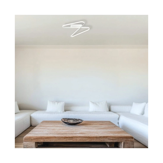 2065 CEILING LIGHT 45W 3000K ALUMINUM&SILICON SANDY WHITE Zambelis Lights