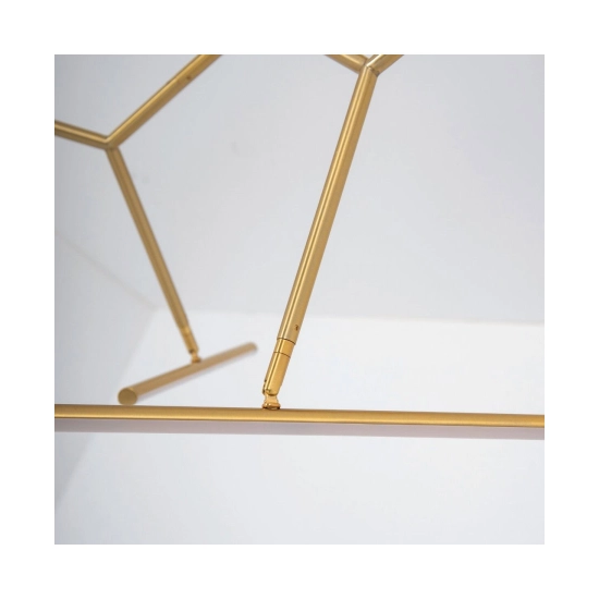 2071 CEILING LIGHT 49W 3000K ALUMINUM & SILICON GOLD MATT Zambelis Lights