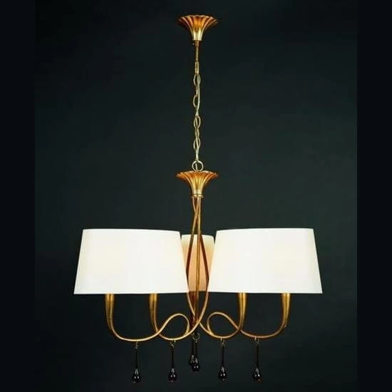 Lampa wisząca Mantra Paola Gold 3540MA - zdjęcie dodatkowe 1