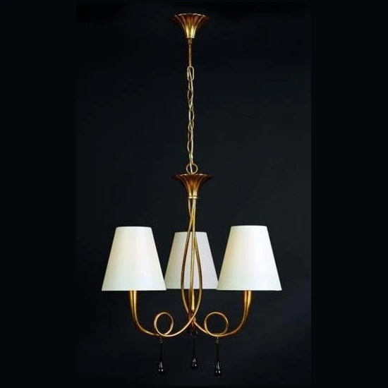 Lampa wisząca Mantra Paola Gold 3542MA - zdjęcie produktu