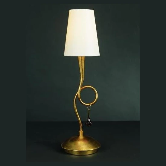 Lampa biurkowa Mantra Paola Gold 3545MA - zdjęcie produktu