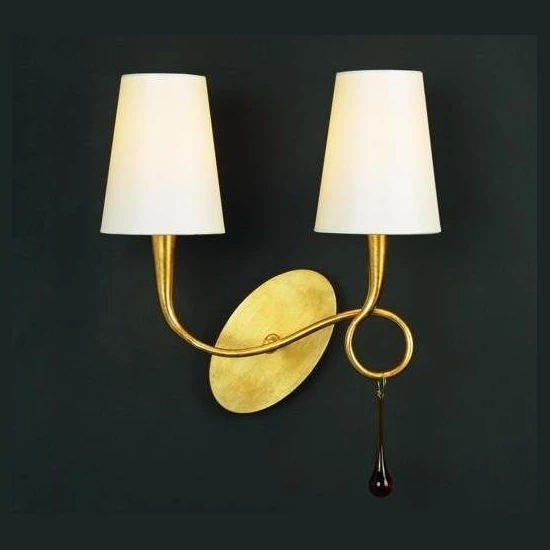 Lampa ścienna Mantra Paola Gold 3547MA - zdjęcie produktu