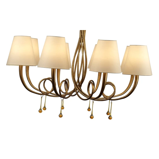 Lampa wisząca Mantra Paola Gold 6205MA - zdjęcie dodatkowe 1