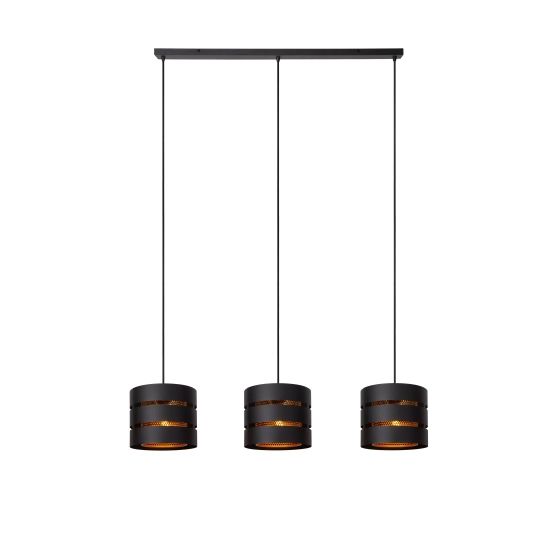 ROSAS Lampa wisząca 3xE27 czarny 21433/03/30 Lucide - zdjęcie produktu