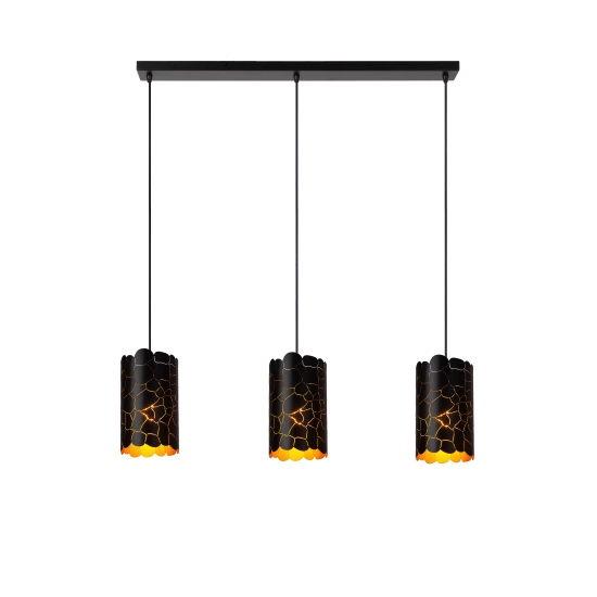 ALMELO Lampa wisząca 3xE27 czarny 21434/03/30 Lucide - zdjęcie produktu