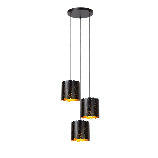 ALMELO Lampa wisząca 3xE27 czarny 21434/13/30 Lucide - zdjęcie produktu