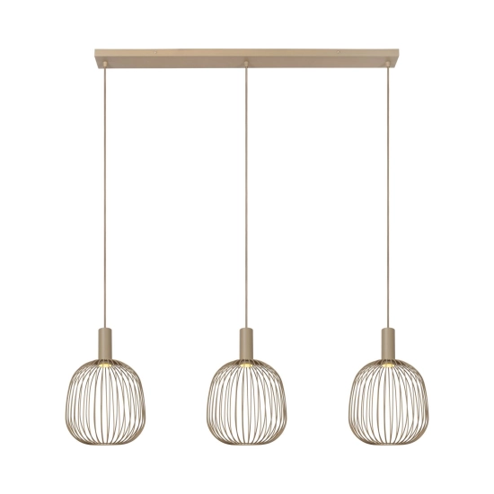 ESTEREL Lampa wisząca – Taupe – 3xGU10 – 25W 21446/03/41 Lucide - zdjęcie produktu