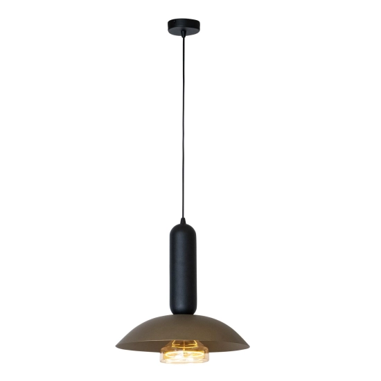 GRANTHAM - Lampa wisząca - Ø 40 cm - 1xE27 - Coffee - Vibes 21448/01/96 LUCIDE