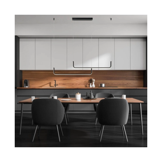 22010 PENDANT LED LIGHT 40W 3000K ALUMINIUM-SILICONE BLACK MATT Zambelis Lights