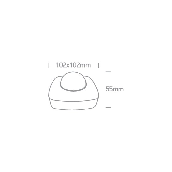 CZUJNIK OBECNOŚCI PODCZERWIENI 1000W 230V IP20 22014 ONE LIGHT
