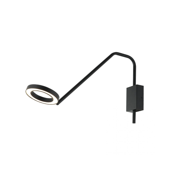 22042 LED WALL LIGHT 7W 3000K ALUMINUM BLACK MATT Zambelis Lights