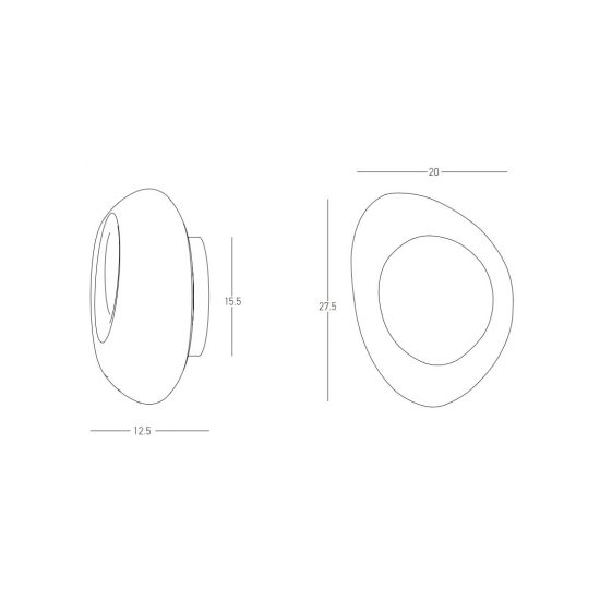 22048 WALL LAMP 1XE14 CHROME Zambelis Lights
