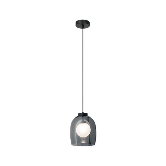 22051 PENDANT LIGHT G9 SMOKE-OPAL GLASS Zambelis Lights