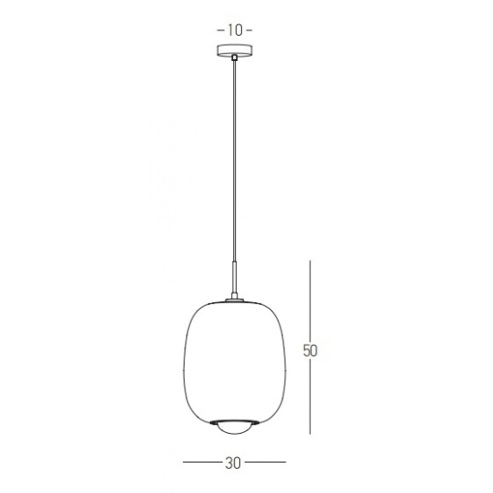 22057 PENDANT LIGHT G9 CLEAR GLASS - GOLD MAT Zambelis Lights