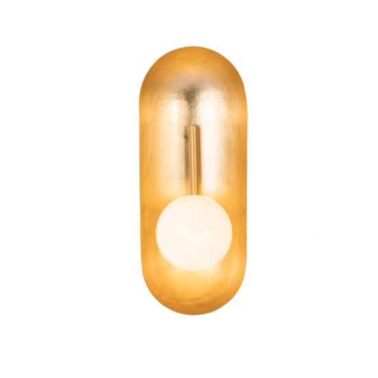 22059 WALL LIGHT G9 GOLD LEAF Zambelis Lights