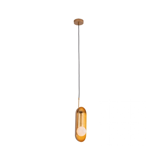 22060 PENDANT LIGHT G9 GOLD LEAF Zambelis Lights