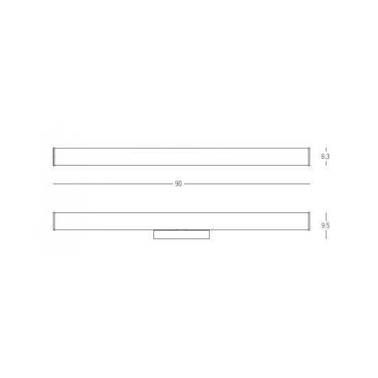 22086 LED WALL LIGHT 21W 3000K ALUMINIUM IP44 Zambelis Lights