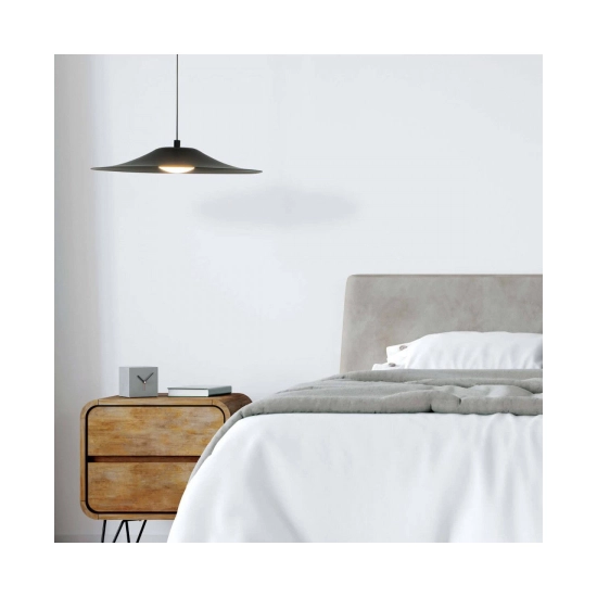 22130 HOTEL PENDANT LED LIGHT 12W 3000K BLACK Zambelis Lights