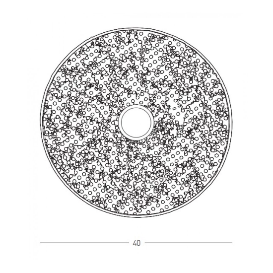 22174 WALL LIGHT BUSH-BLACK 1XE27 Zambelis Lights