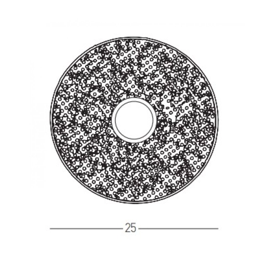 22175 WALL LIGHT BUSH - BLACK 1XE27 Zambelis Lights