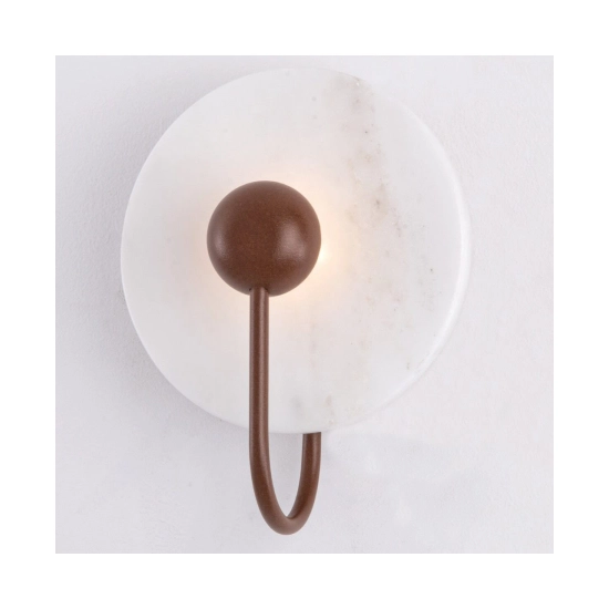 22221 SCONCE LED3W MARBLE - CORTEN Zambelis Lights