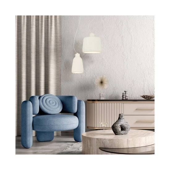 22268 PENDANT LAMP 1XE27 WHITE Zambelis Lights